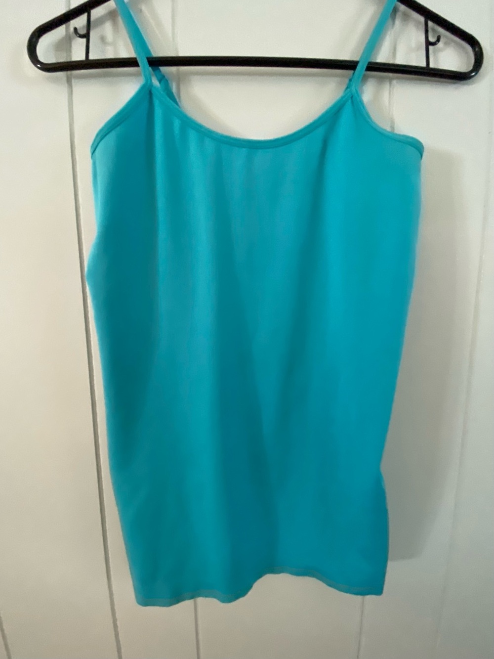 Women's Turquoise Camisole Tank Top - Unbranded